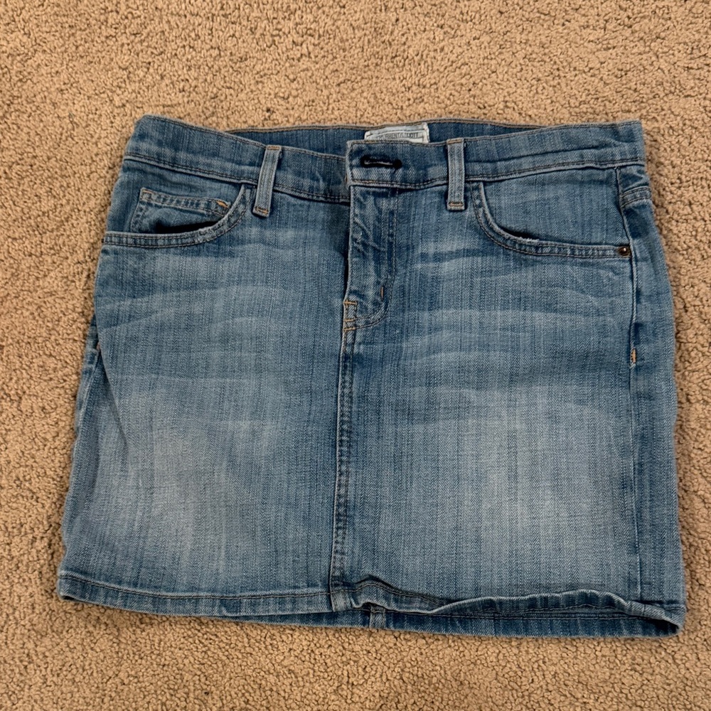 Current Elliott Denim Mini Skirt size 28